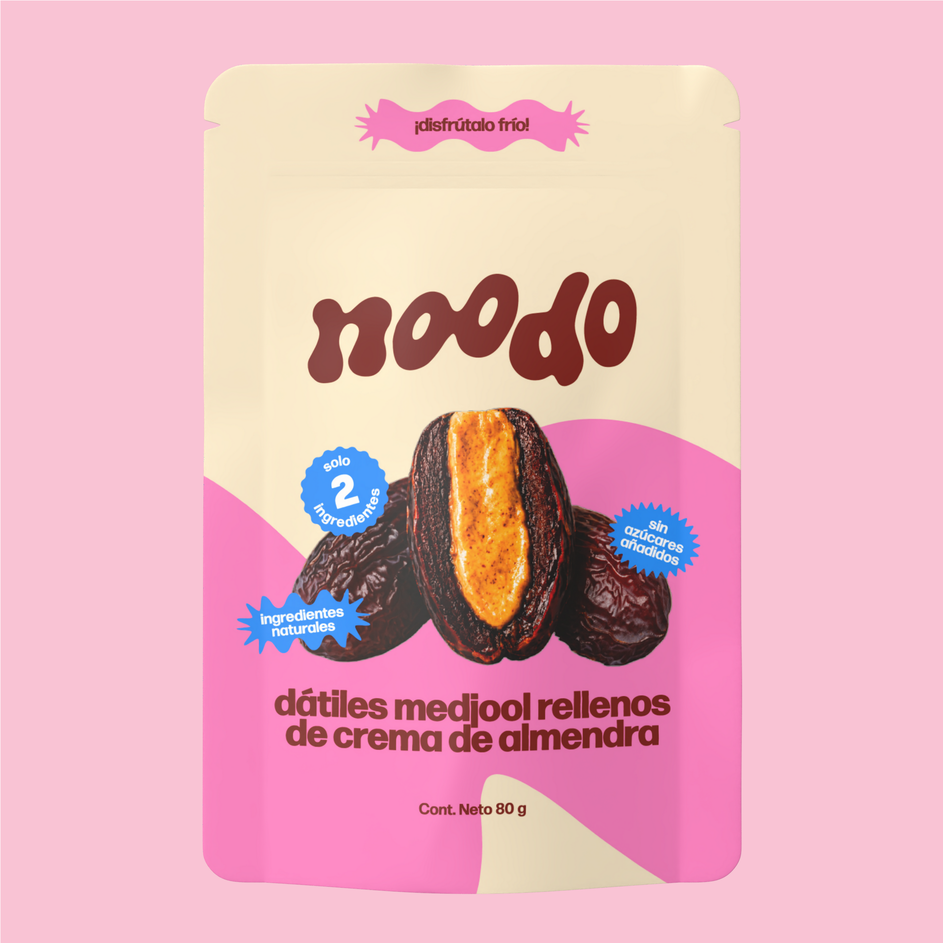 dátiles medjool + crema de almendra