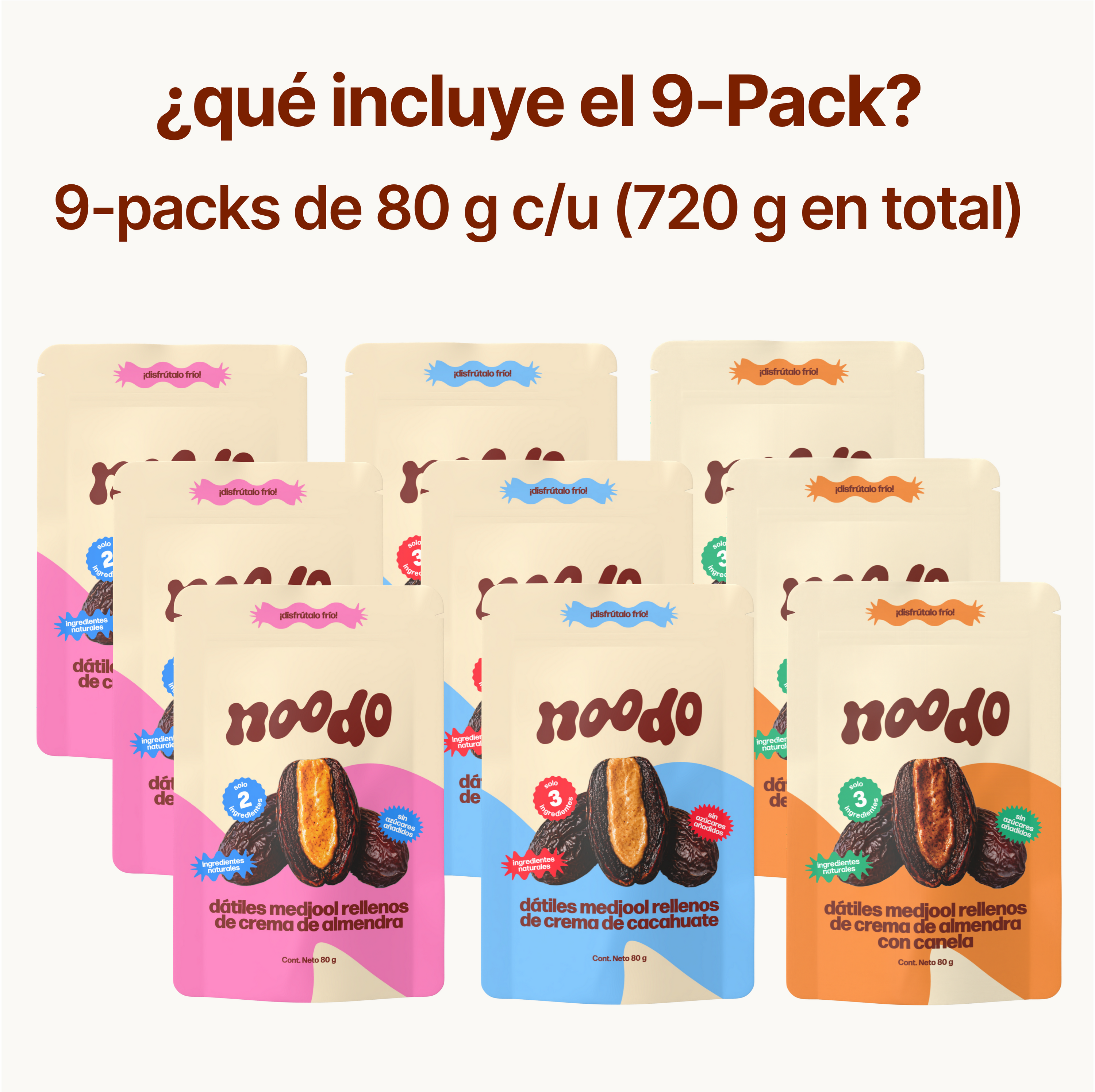 mix noodo dátiles